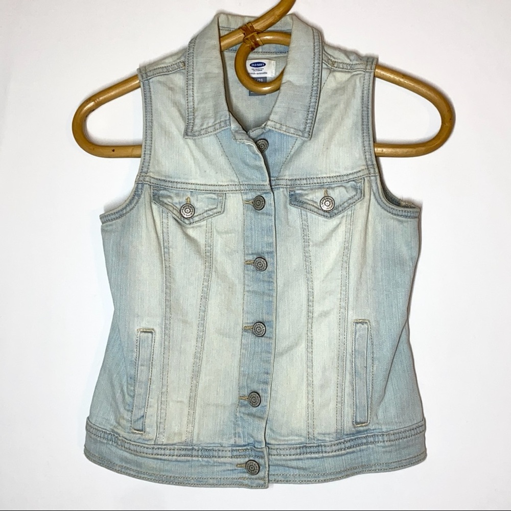 Old Navy Girls Jean Vest